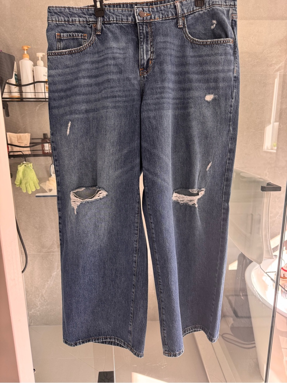 Wild Fable Blue Distressed Jeans